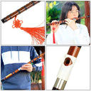 M MBAT High Quality Bamboo Flute Transverse Chinese Instrument