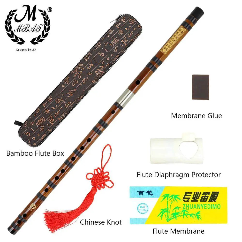 MBAT Professional Bamboo Flute Transverse Instrument -  product image
