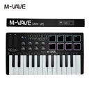 MVAVE USB MIDI Keyboard Controller 25 Keys 8 Drum Pads