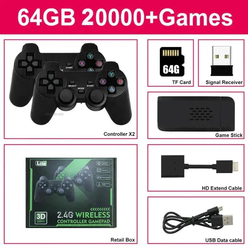 M8 Retro Gaming Console 4K HD Experience With Classic Games