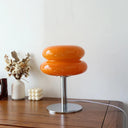 Macaron Glass Table Lamp: Versatile Dimming and Illumination