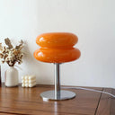 Macaron Glass Table Lamp: Versatile Dimming and Illumination