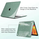 Macbook Air Shell Cover with Keyboard Film Stylish Protection