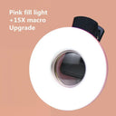 Smartphone Macro Lens and LED Ring Light Photography Kit