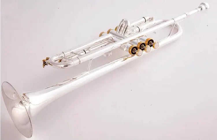 Made In Japan Quality 8335 Bb Trumpet Silver Plated Case