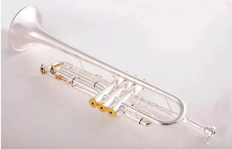 Made In Japan Quality 8335 Bb Trumpet Silver Plated Case