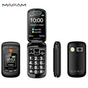 Mafam F899 Flip Elderly Cellphone Two Display 2.4 Inch Torch
