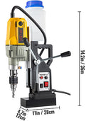 VEVOR 1100W Magnetic Drill Press 7/12 Bits 40mm Machine
