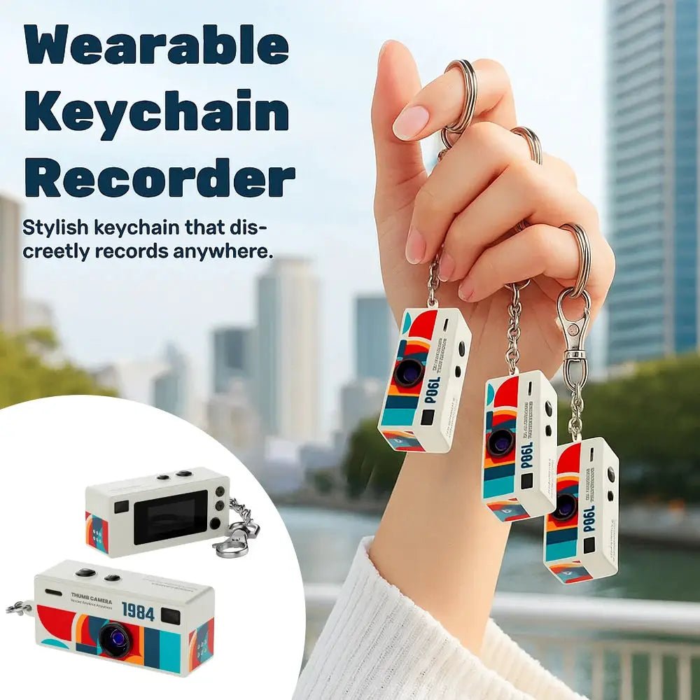 Magecam Mini Keychain Camera 1080P Pocket Size Video Recorder Ultra Portable