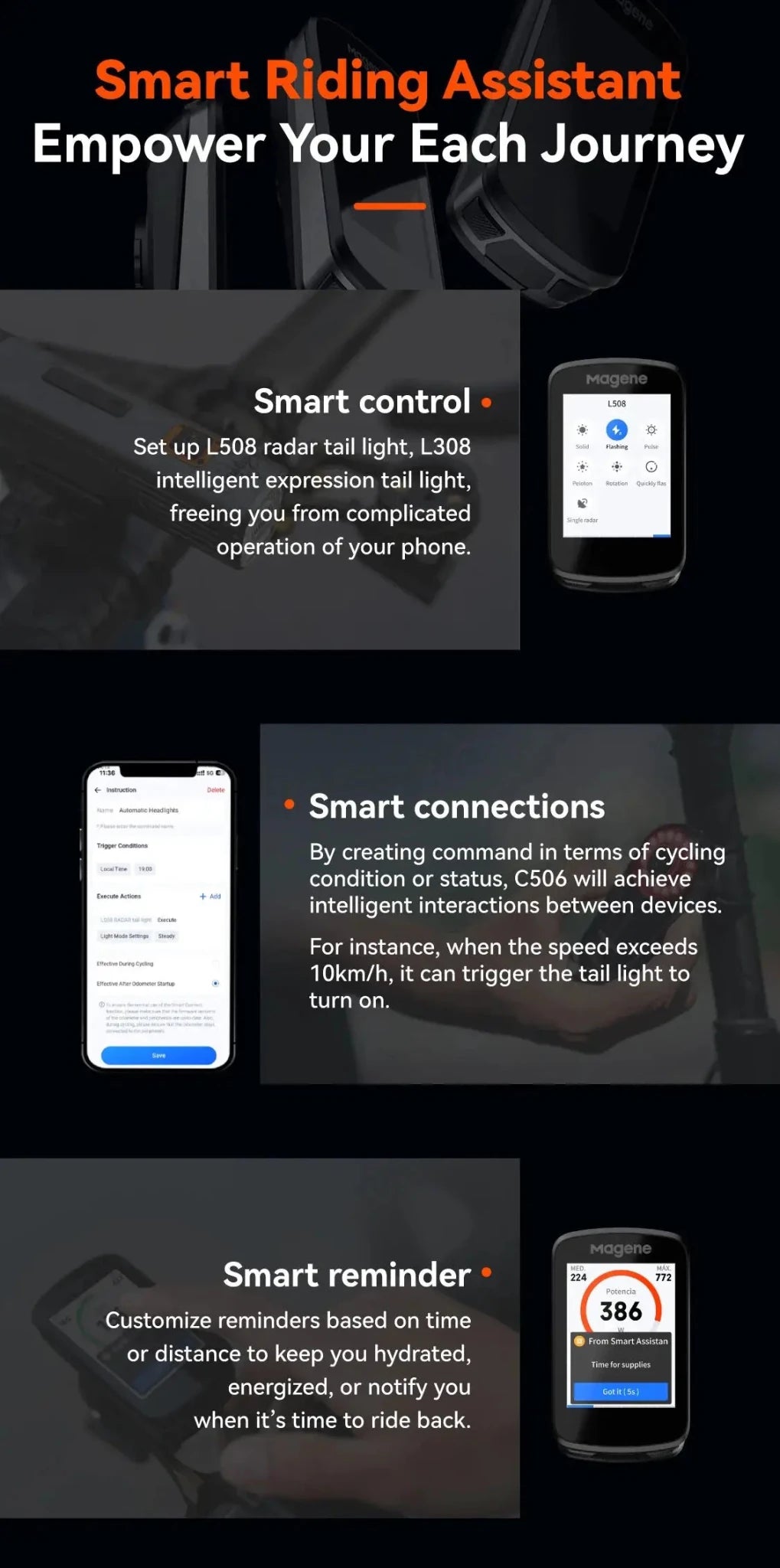 Magene SE GPS Bike Computer - Nav — product view 11