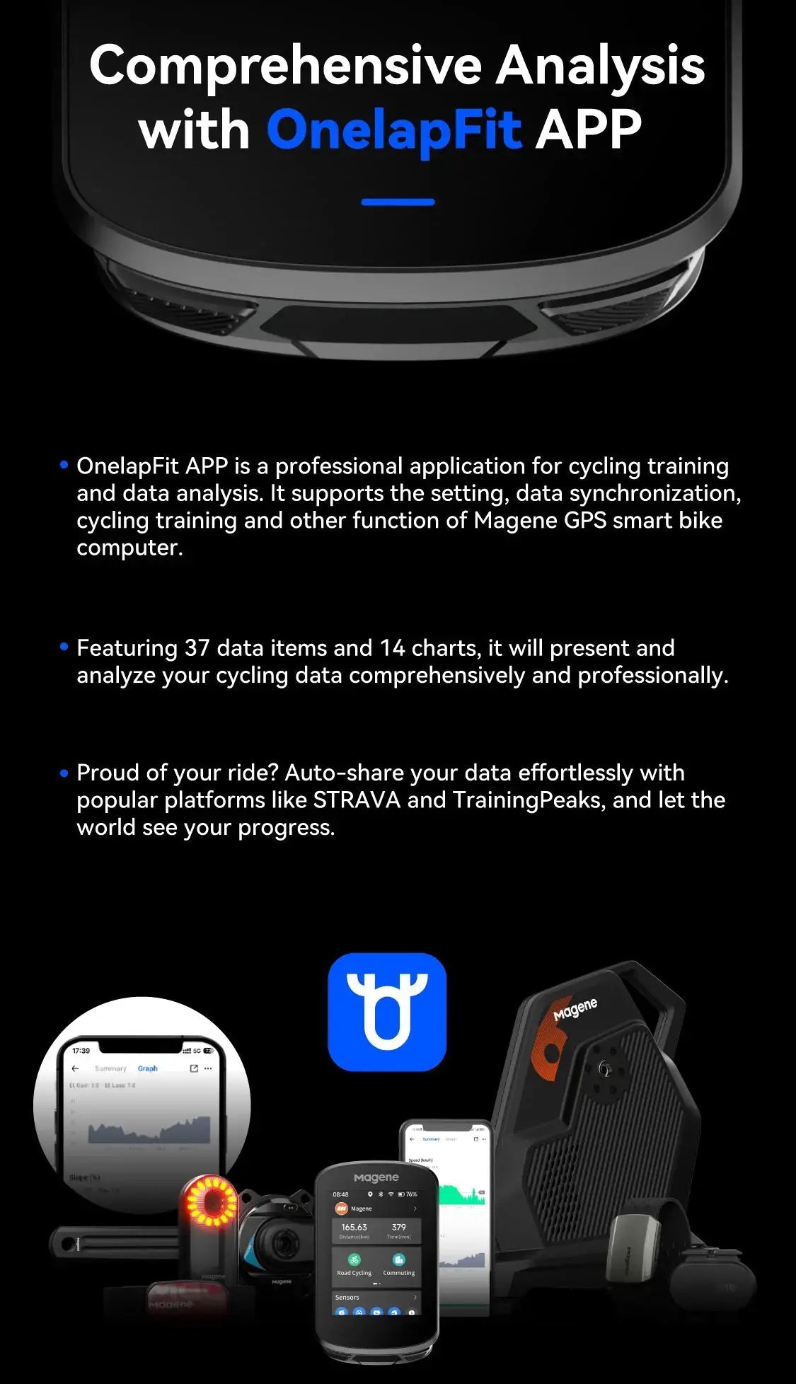 Magene SE GPS Bike Computer - Nav — product view 15