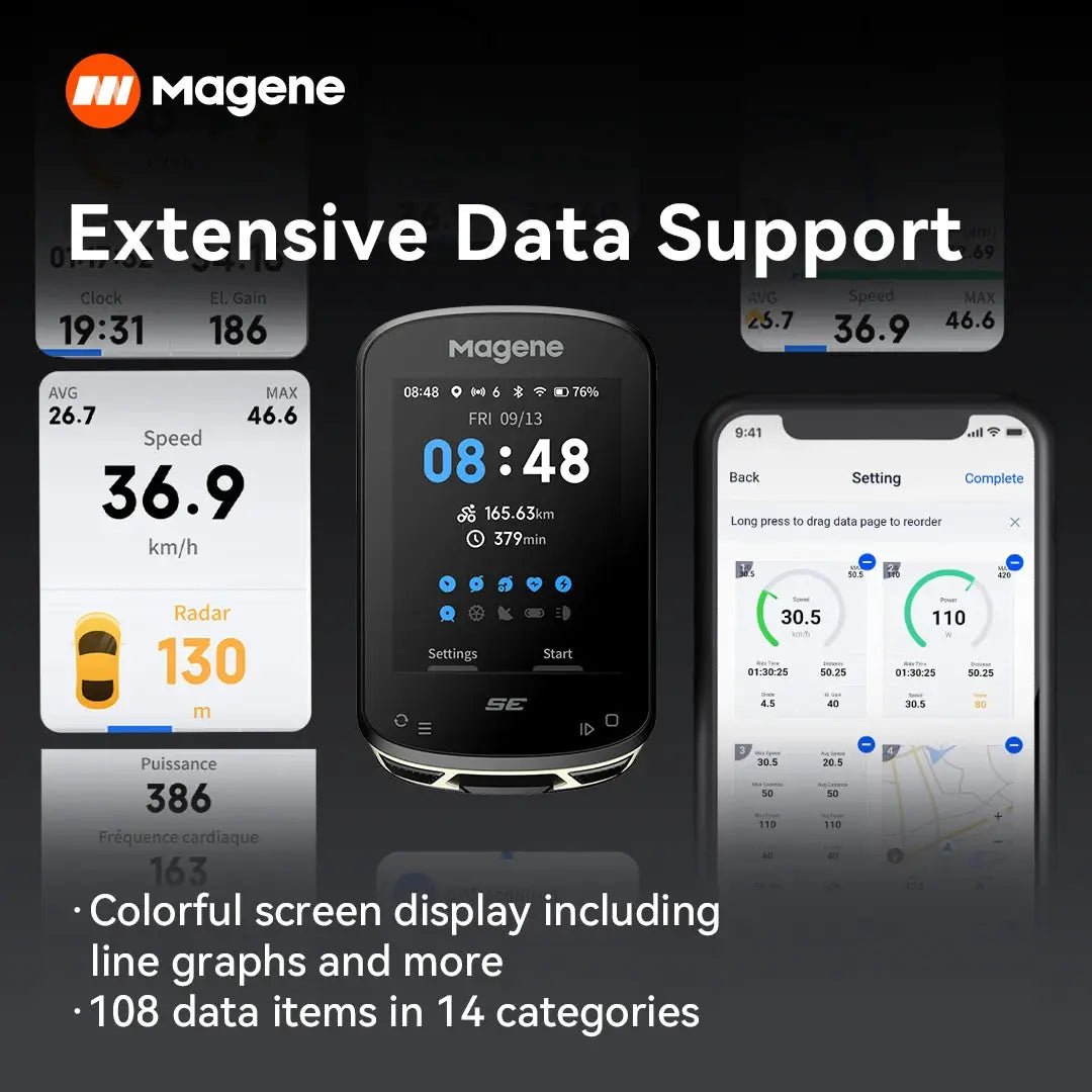 Magene C506SE GPS Bike Computer Nav