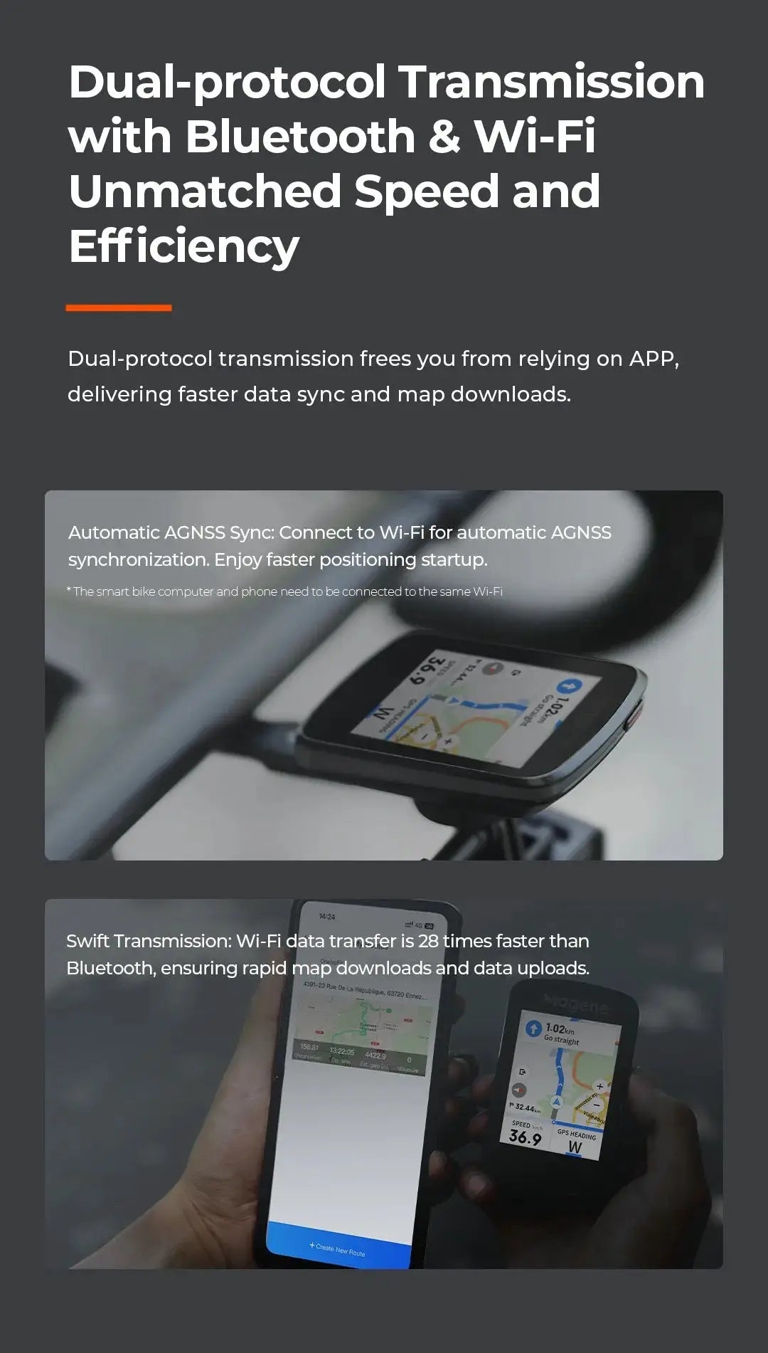 Magene Bike Computer - Clear Nav — product view 14