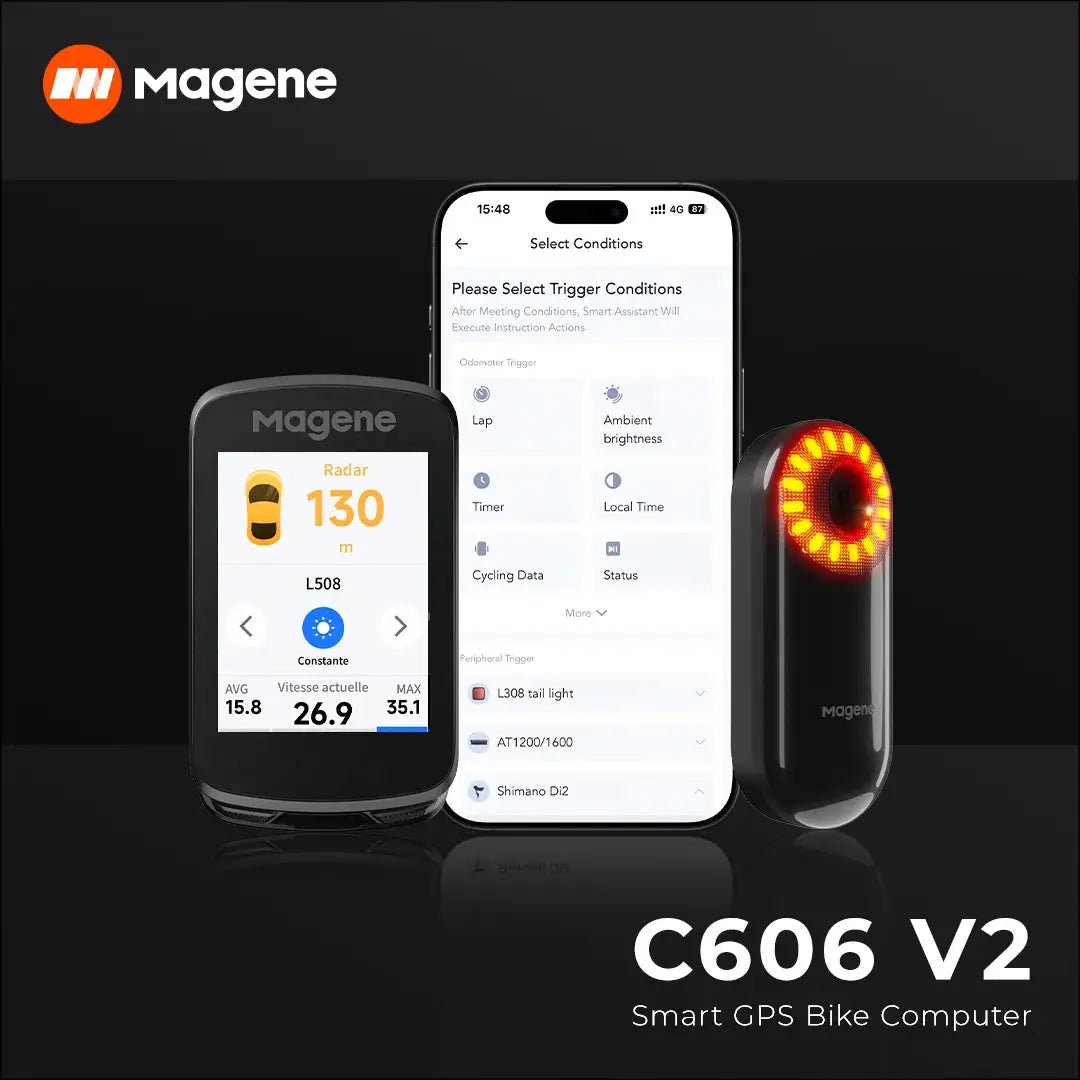 Magene C606V2 Bike Computer for Riders