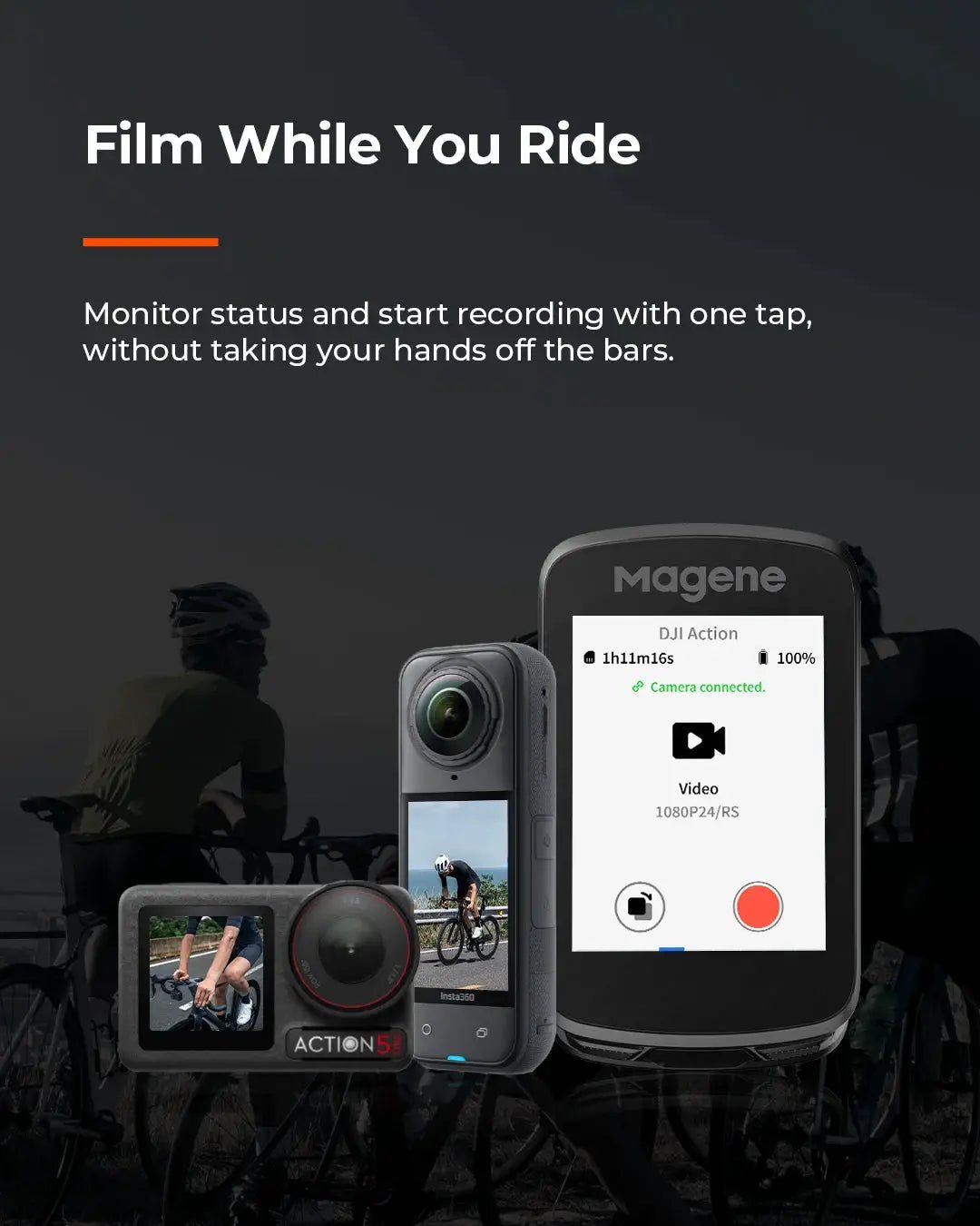 Magene C606V2 GPS Bike Computer - Nav