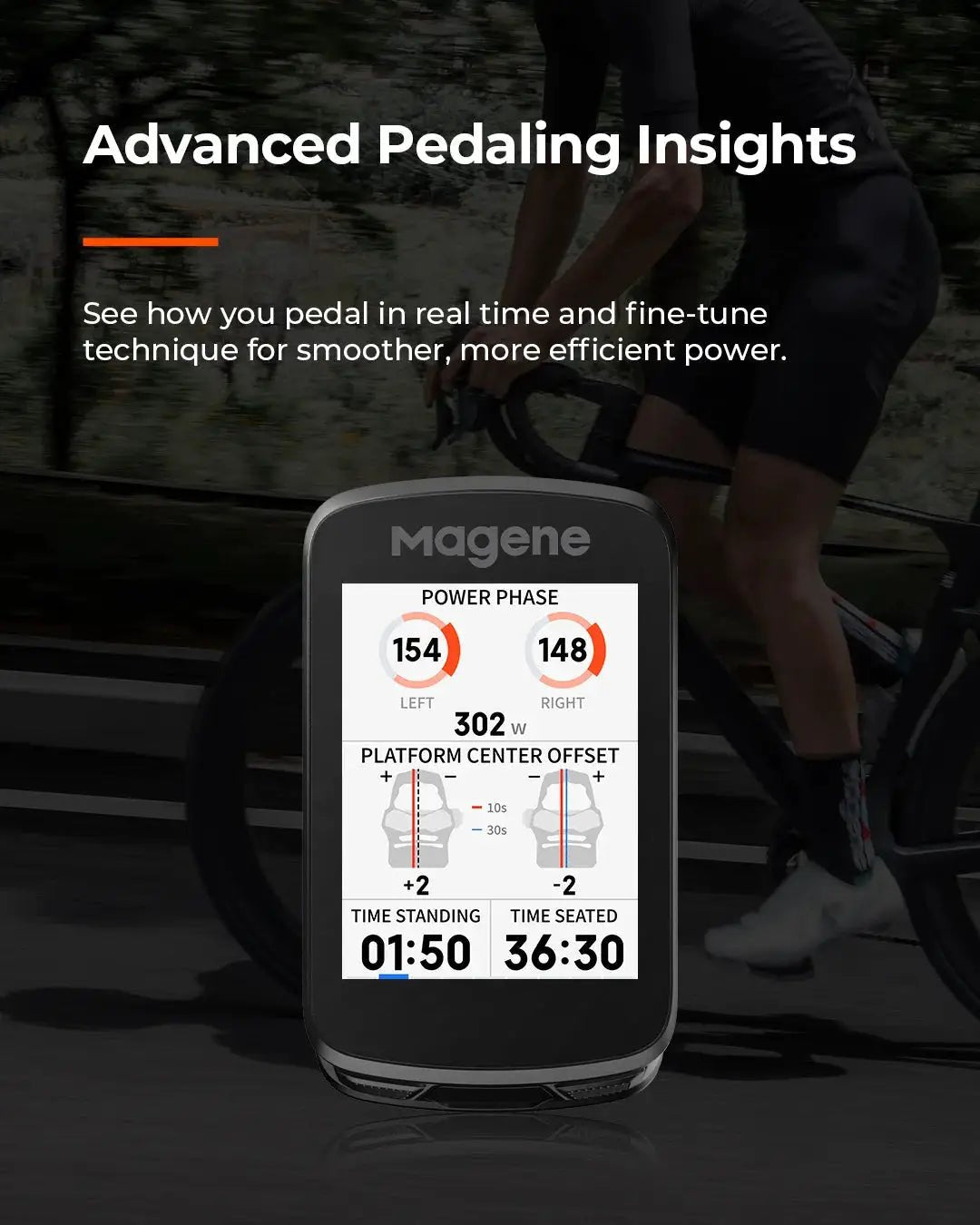 Magene C606V2 GPS Bike Computer - Nav
