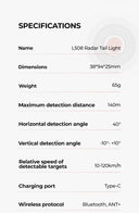 Magene L508 Brake Sensing Tail Light