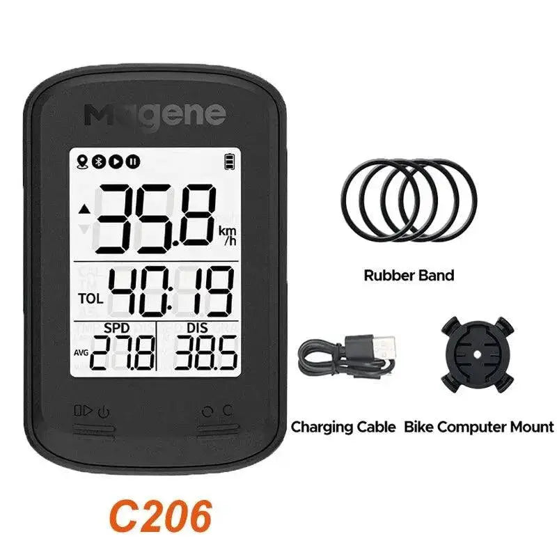 Magene Smart Bike Computer Waterproof GPS Speedometer