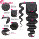 Magic Brazilian Remy Human Hair Wrap Ponytail Extension