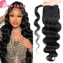 Magic Brazilian Remy Human Hair Wrap Ponytail Extension