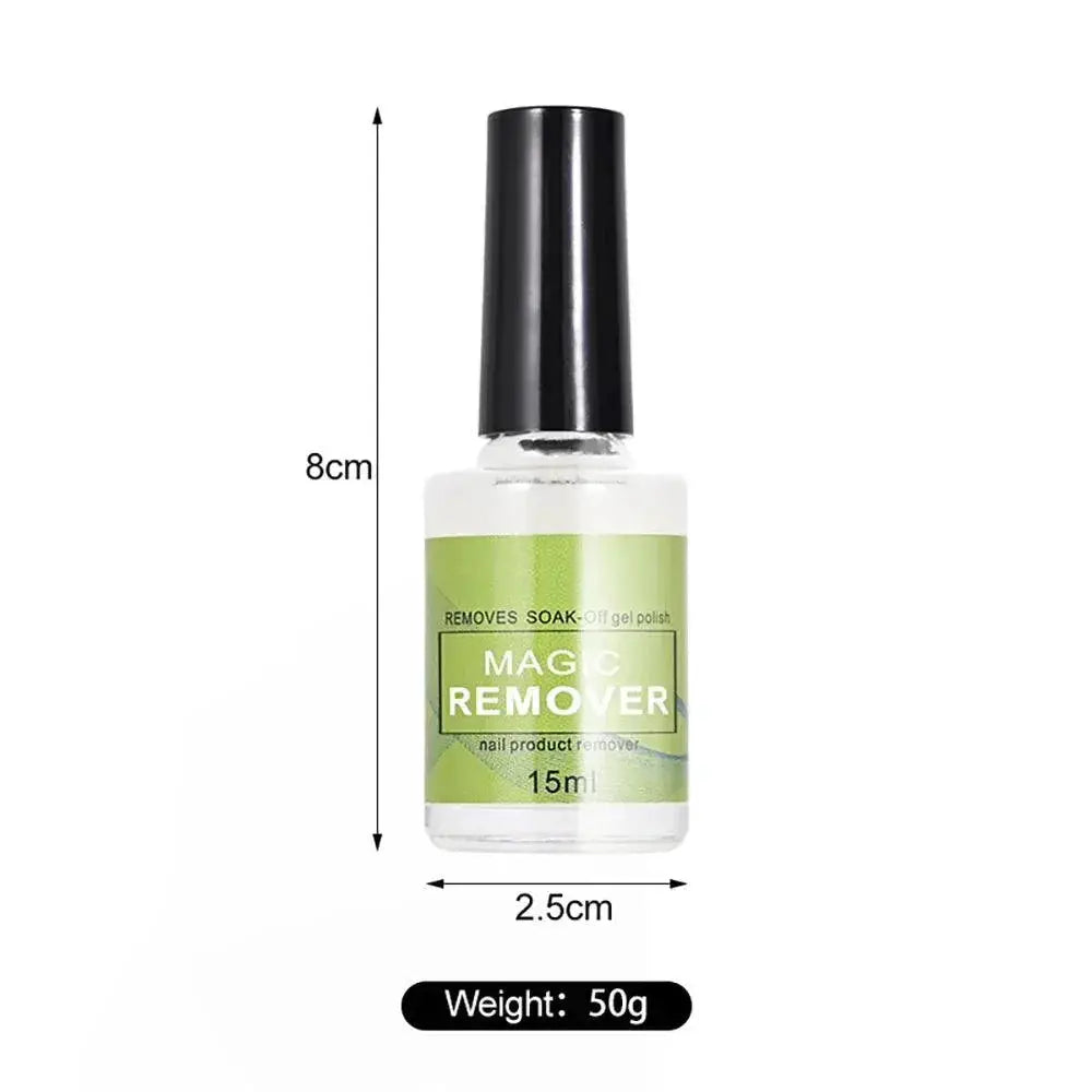 Magic Burst Gel Polish Remover Effortless Nail Care Solution
