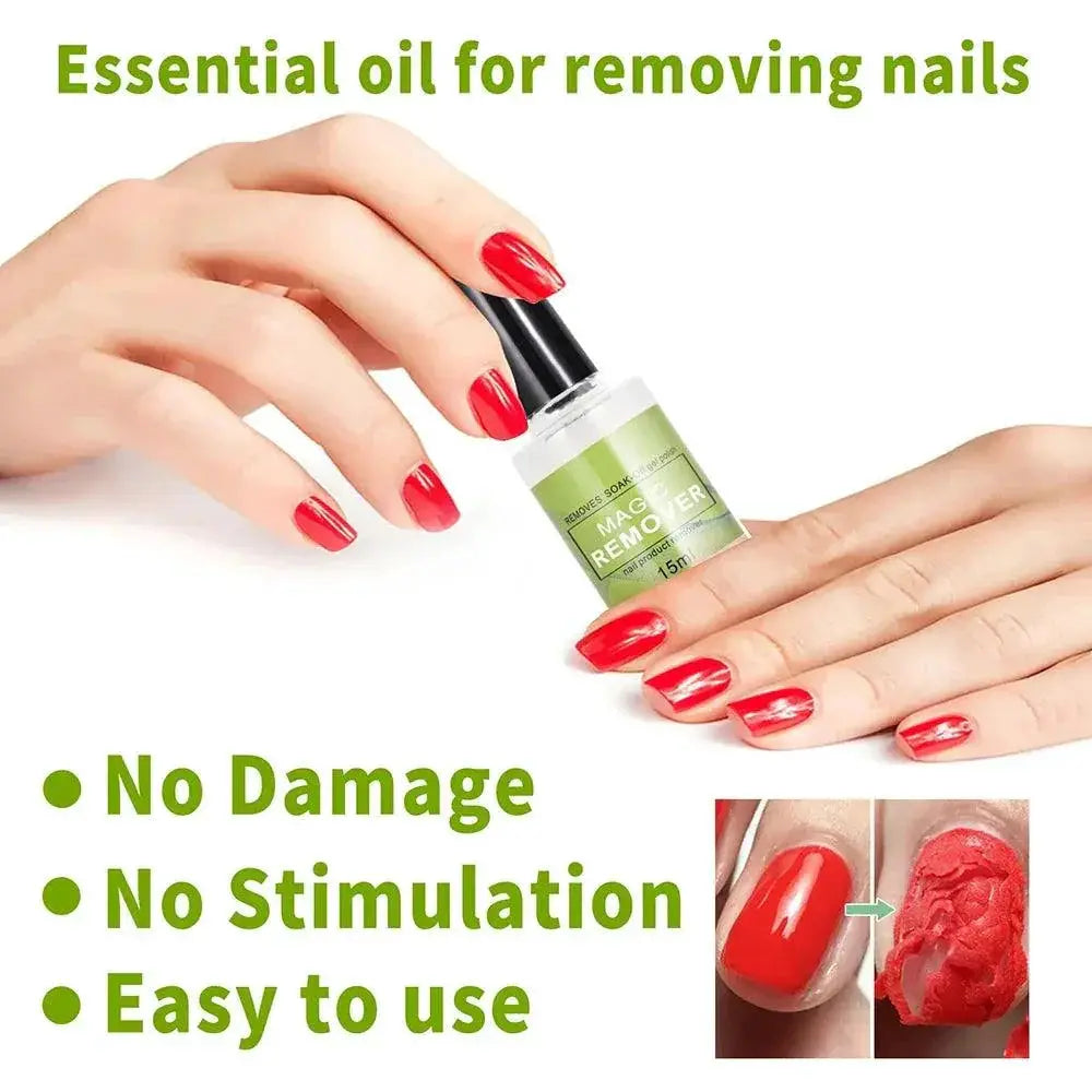 Magic Burst Gel Polish Remover Effortless Nail Care Solution