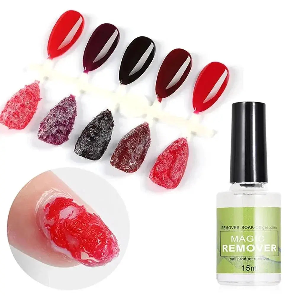 Magic Burst Gel Polish Remover Effortless Nail Care Solution