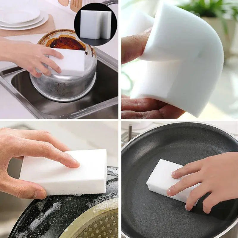Magic Melamine Sponge Eraser For Kitchen And Bathroom