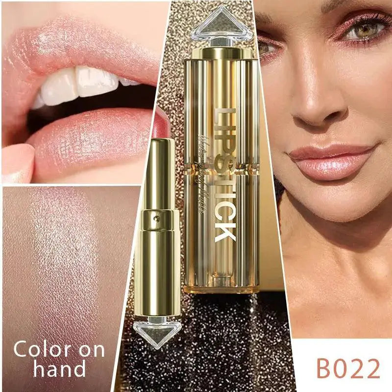 Magic Pink Glitter Lipstick Set With Matte Velvet Shades