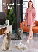 Silicone Pet Hair Broom for Fast Clean
