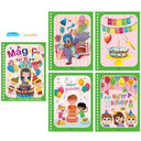 Mess-Free Water Drawing Book for Kids