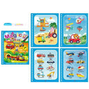 Mess-Free Water Drawing Book for Kids