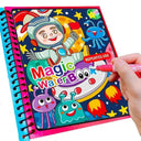 Mess-Free Water Drawing Book for Kids