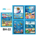 Mess-Free Water Drawing Book for Kids