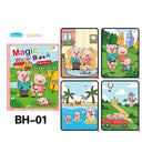 Magic Water Drawing Book Reusable Montessori Toy for Kids