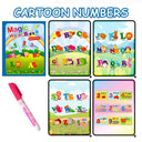 Magic Water Drawing Montessori Coloring Book Reusable Toy