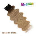 Magicae Ombre to Blonde Hair Extensions 30 Inch Wave Ponytail