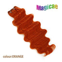 Magicae Ombre to Blonde Hair Extensions 30 Inch Wave Ponytail