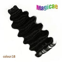 Magicae Ombre to Blonde Hair Extensions 30 Inch Wave Ponytail