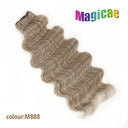 Magicae Ombre to Blonde Hair Extensions 30 Inch Wave Ponytail