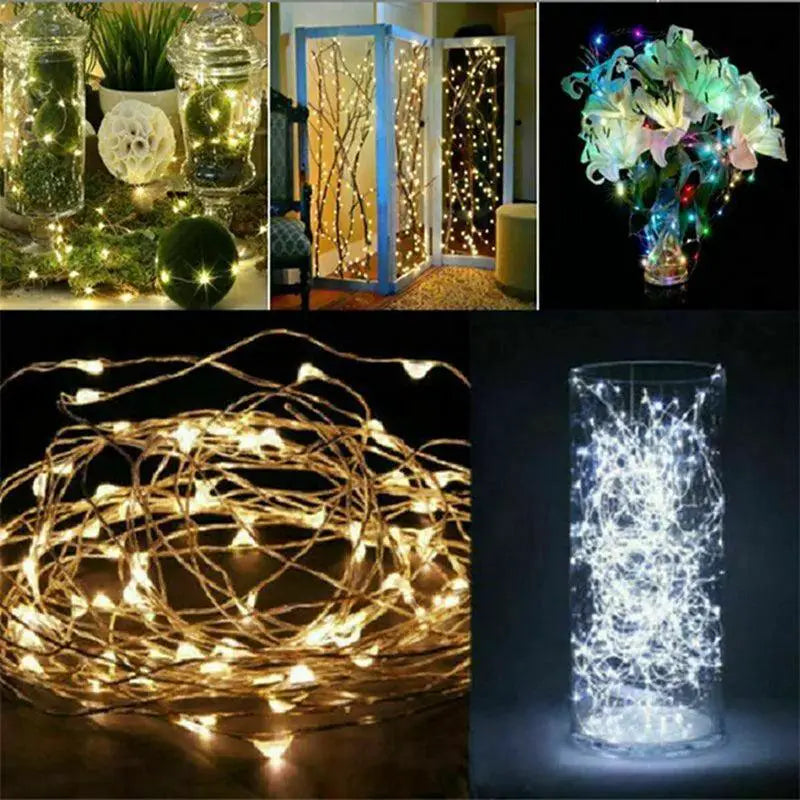 Magical Fairy Light String Copper Wire LED Decor Bedroom - OurLum.com