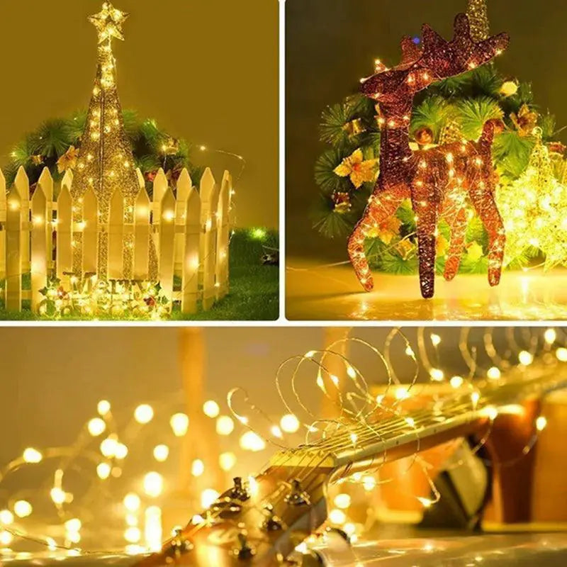 Magical Fairy Light String Copper Wire LED Decor Bedroom - OurLum.com