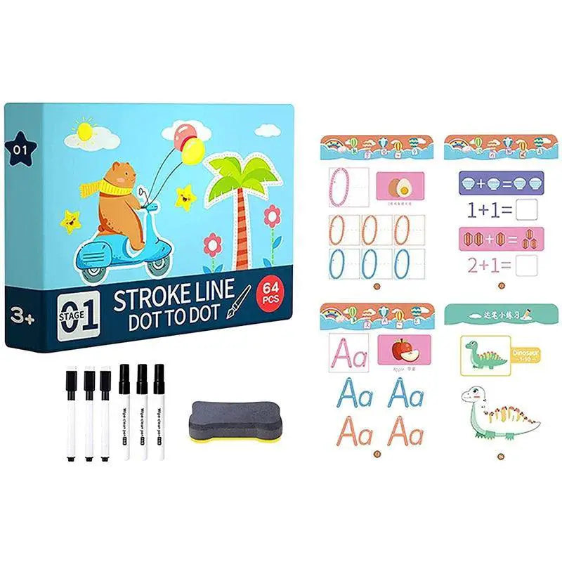 Magical Montessori Tracing Workbook For Kids To Boost Skills