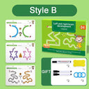 Magical Montessori Tracing Workbook for Kids to Boost Skills