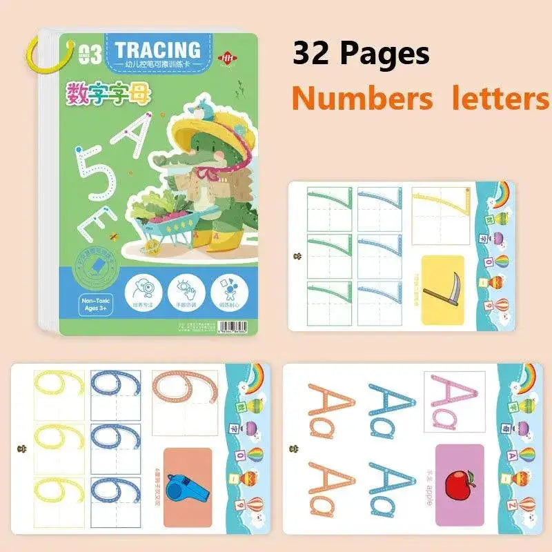 Magical Pen Control And Calligraphy Workbook For Kids Fun