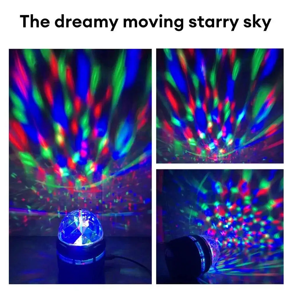 RGB Star Moon Projector Night Sky Light for Bedroom