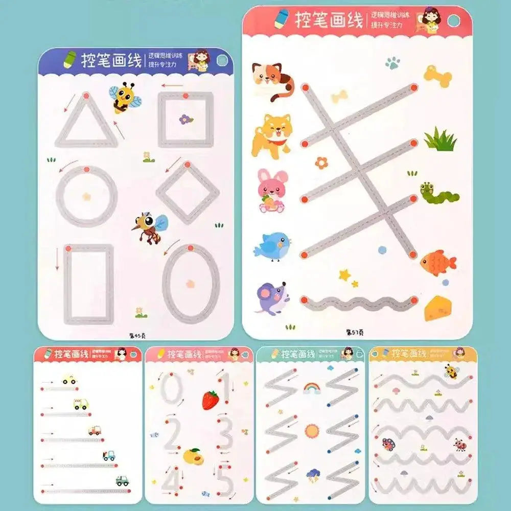 Magical Tracing Workbook for Kids Enhance Writing Skills