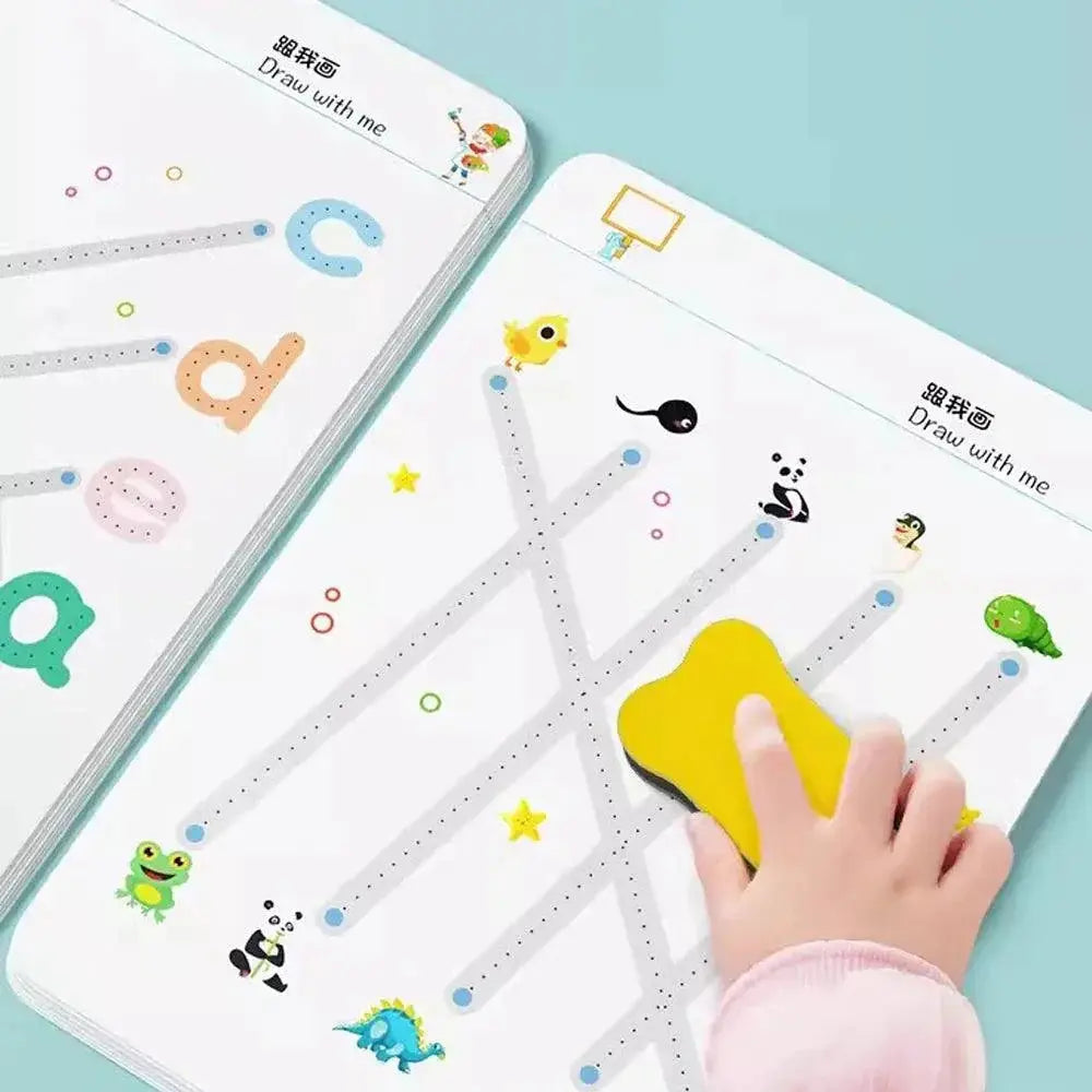 Magical Tracing Workbook for Kids Enhance Writing Skills