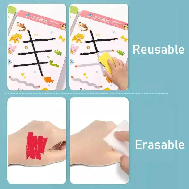Magical Tracing Workbook for Kids Enhance Writing Skills
