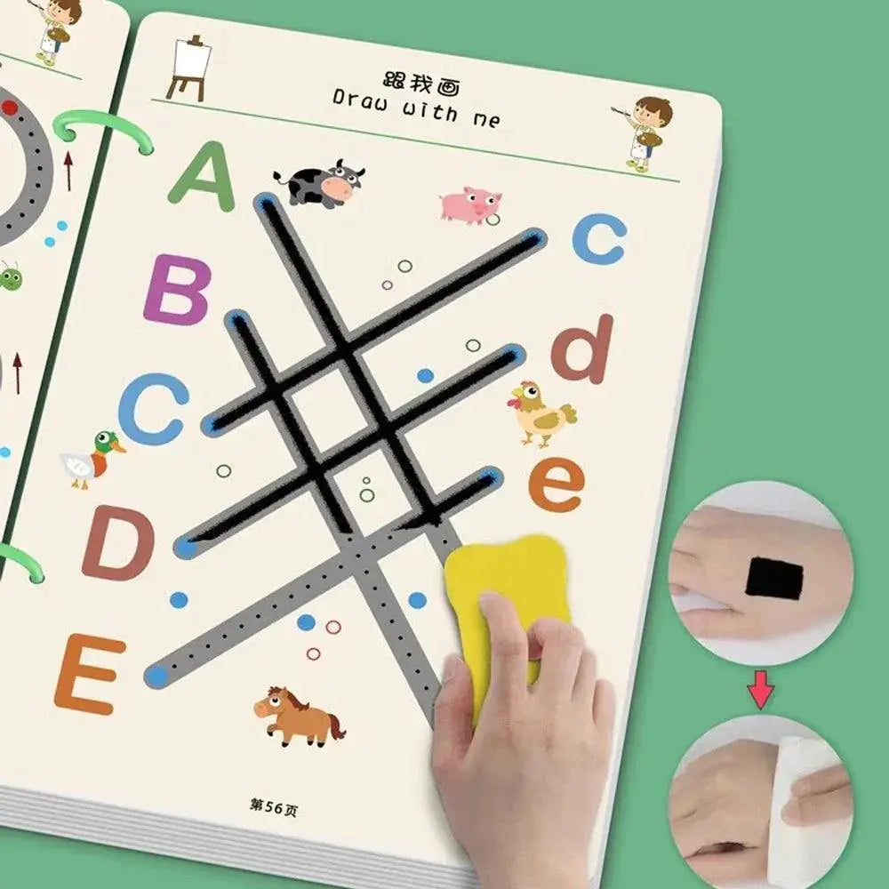 Magical Tracing Workbook for Kids Enhance Writing Skills